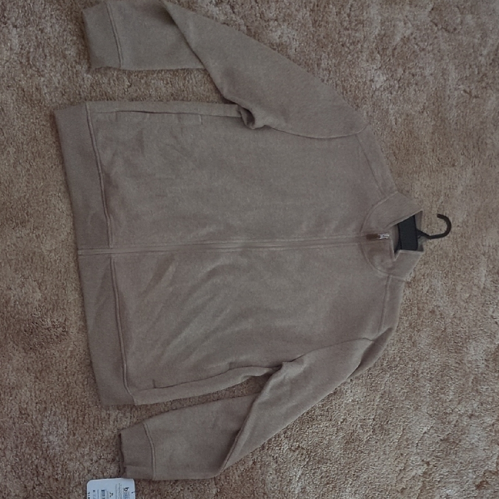 George Tan Zip Up Jacket